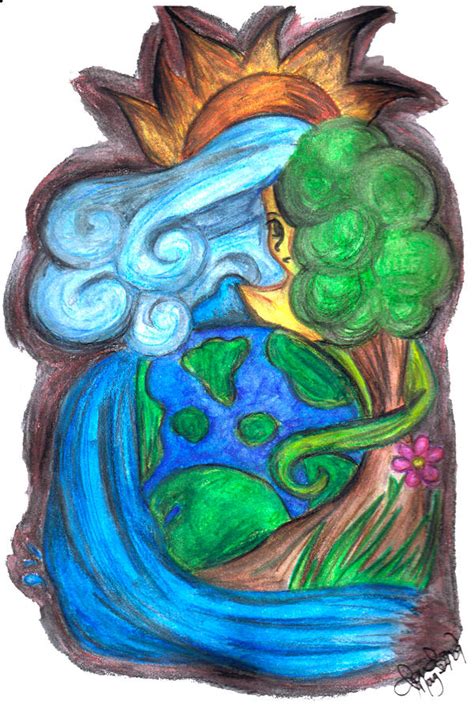 drawing ng kalikasan|Inang Kalikasan (Mother Nature) .